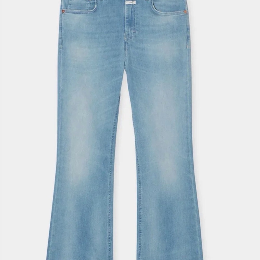 Closed Hi-Sun Light Blue Wide-Leg Flare Jeans